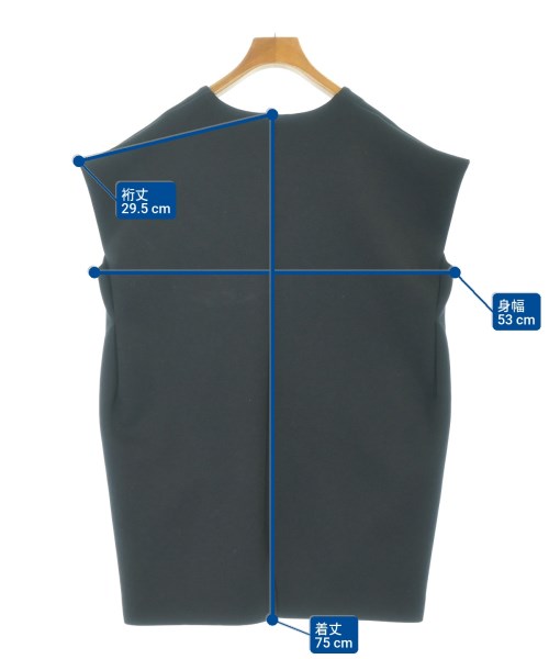 AMERI（アメリ）ノースリーブ 黒 サイズ:S レディース/2200658389047