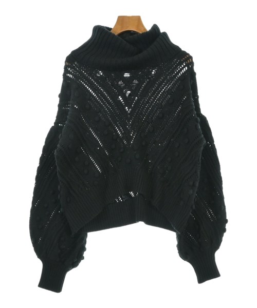 AMERI(アメリ)ニット・セーター 黒 サイズ:F/2200660300030