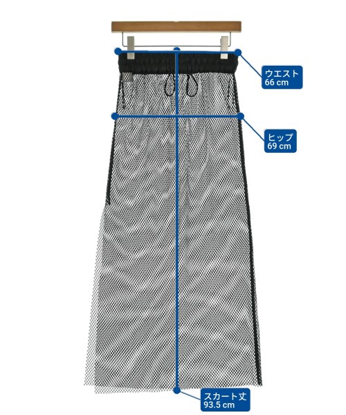 AMERI（アメリ）ロング・マキシ丈スカート 黒 サイズ:-(S位) レディース/2200658738067
