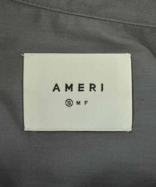 AMERI（アメリ）シャツワンピース グレー サイズ:S レディース/2200662151128
