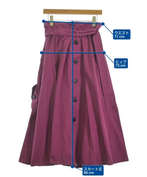 AMERI（アメリ）ロング・マキシ丈スカート ピンク サイズ:F レディース/2200643305014