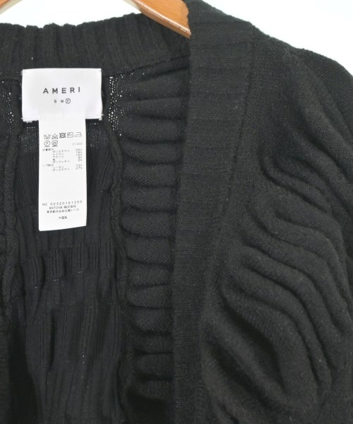 AMERI（アメリ）カーディガン 黒 サイズ:F レディース/2200634314032