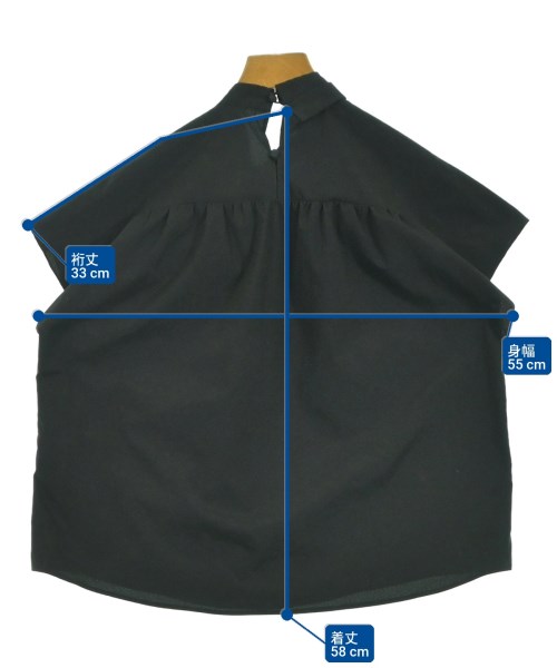 AMERI（アメリ）ブラウス 黒 サイズ:F レディース/2200636418028