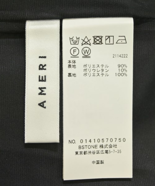 AMERI（アメリ）ワンピース 黒 サイズ:S レディース/2200708443033