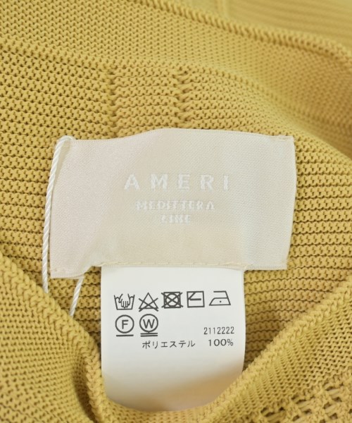 AMERI（アメリ）ワンピース 黄 サイズ:M レディース/2200657581015