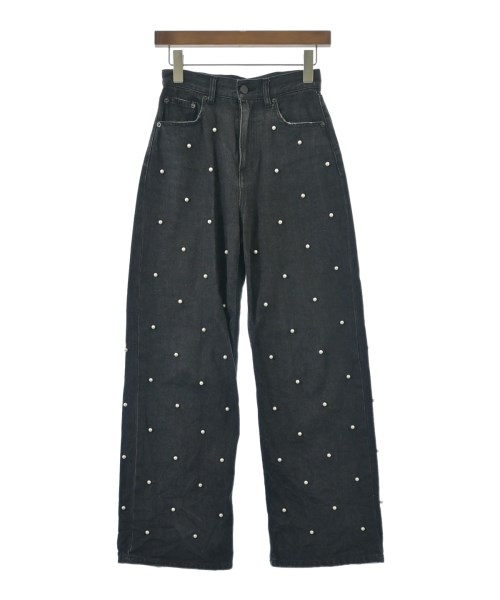 AMERI(アメリ)デニムパンツ 黒 サイズ:24(S位)/2200663607051