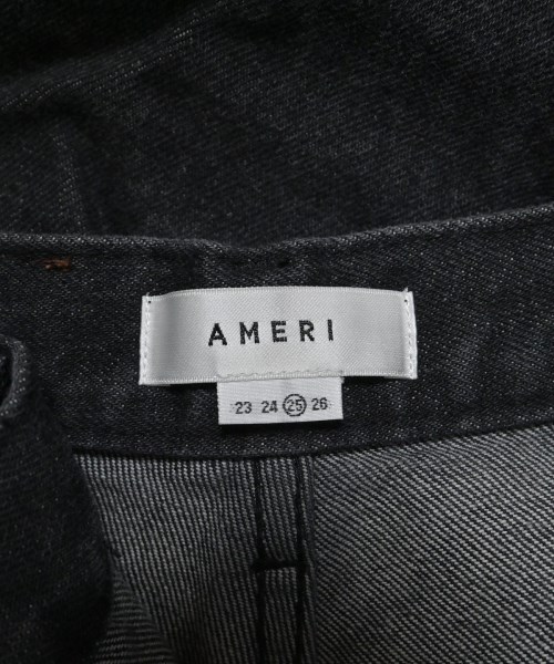 AMERI（アメリ）デニムパンツ 黒 サイズ:25(S位) レディース/2200657213046