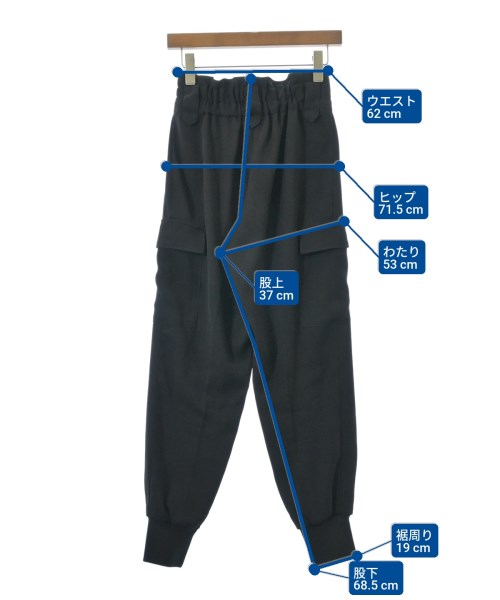 AMERI（アメリ）カーゴパンツ 黒 サイズ:S レディース/2200662868071