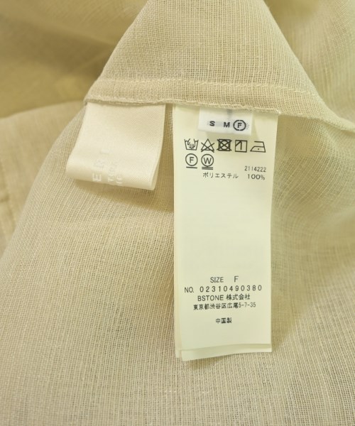 AMERI（アメリ）カジュアルシャツ ベージュ サイズ:F レディース/2200670324033