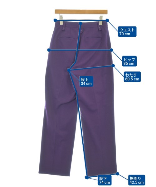 AMERI（アメリ）スラックス 紫 サイズ:M レディース/2200671017019