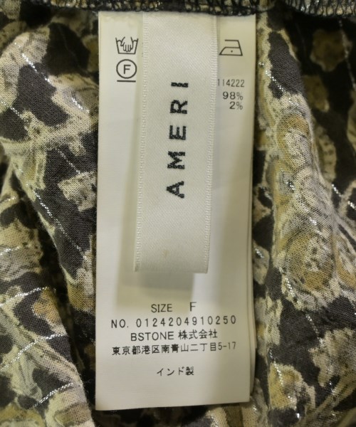 AMERI（アメリ）ブラウス 茶 サイズ:F レディース/2200671879020