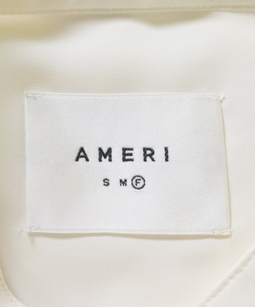 AMERI（アメリ）シャツワンピース 白 サイズ:F レディース/2200687925070