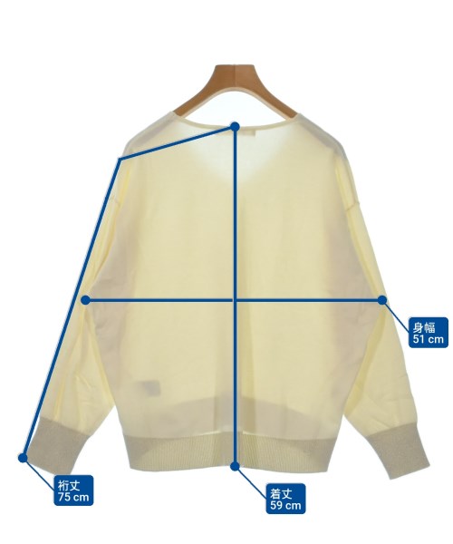 jena（ジェナ）ニット・セーター 白 サイズ:F レディース/2200626454104