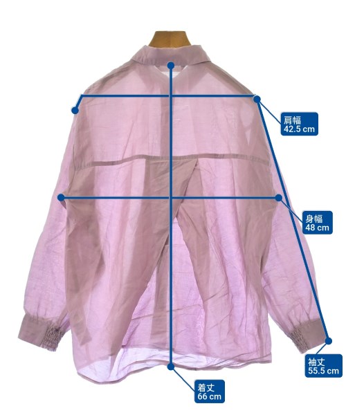 jena（ジェナ）ブラウス ピンク サイズ:F レディース/2200625669059