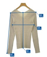 jena（ジェナ）ニット・セーター ベージュ サイズ:F レディース/2200670382040