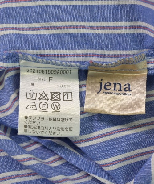 jena（ジェナ）シャツワンピース 青 サイズ:F レディース/2200633610074