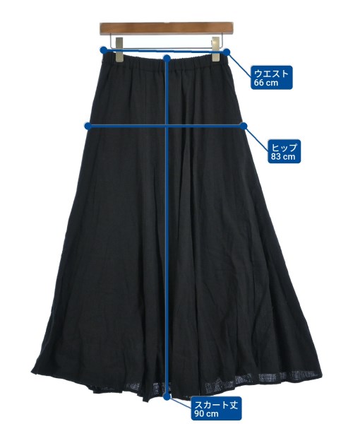 jena（ジェナ）ロング・マキシ丈スカート 黒 サイズ:F レディース/2200614680171