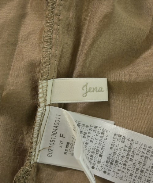 jena（ジェナ）ブラウス 茶 サイズ:F レディース/2200720326079