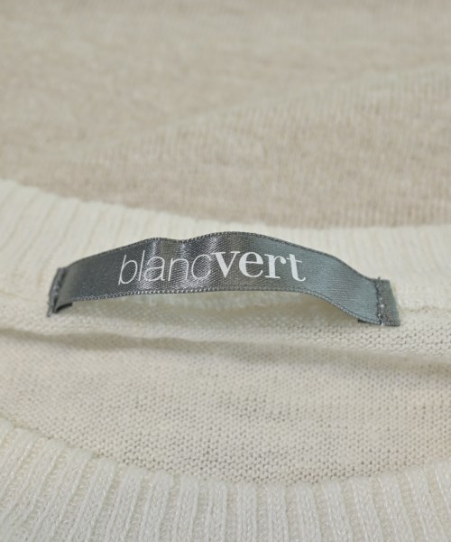 blancvert（ブランベール）ニット・セーター 白 サイズ:40(M位) レディース/2200623795156