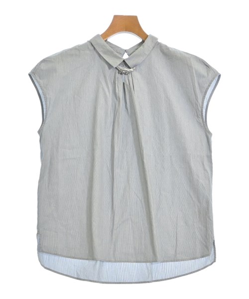 blancvert(ブランベール)ブラウス グレー サイズ:40(M位)/2200666167101