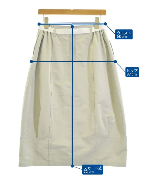 blancvert（ブランベール）ロング・マキシ丈スカート グレー サイズ:36(S位) レディース/2200671545031