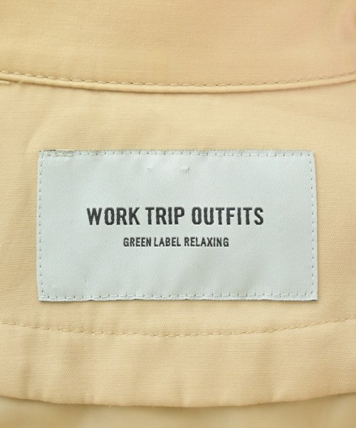 WORK TRIP OUTFITS GREENLABELRELAXING（ワークトリップアウトフィッツグリーンレーベルリラクシング）トレンチコート ベージュ サイズ:L レディース/2200625610051