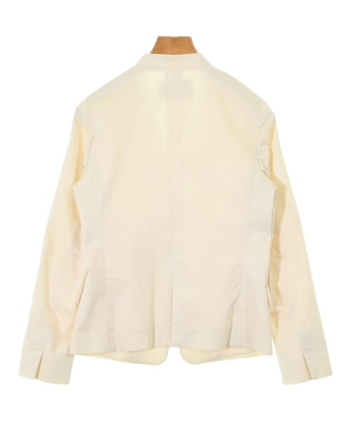 WORK TRIP OUTFITS GREENLABELRELAXING（ワークトリップアウトフィッツグリーンレーベルリラクシング）ノーカラージャケット 白 サイズ:S レディース/2200636269026