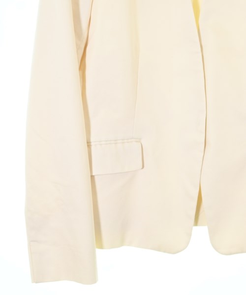 WORK TRIP OUTFITS GREENLABELRELAXING（ワークトリップアウトフィッツグリーンレーベルリラクシング）ノーカラージャケット 白 サイズ:S レディース/2200636269026