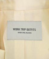 WORK TRIP OUTFITS GREENLABELRELAXING（ワークトリップアウトフィッツグリーンレーベルリラクシング）ノーカラージャケット 白 サイズ:S レディース/2200636269026