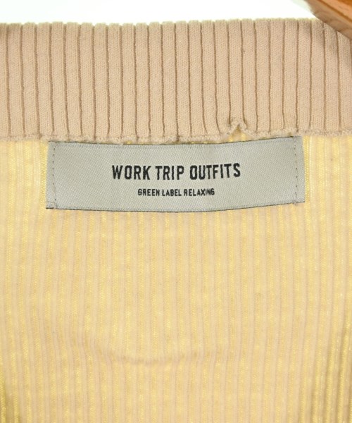 WORK TRIP OUTFITS GREENLABELRELAXING（ワークトリップアウトフィッツグリーンレーベルリラクシング）ニット・セーター ベージュ サイズ:-(XS位) レディース/2200663167050