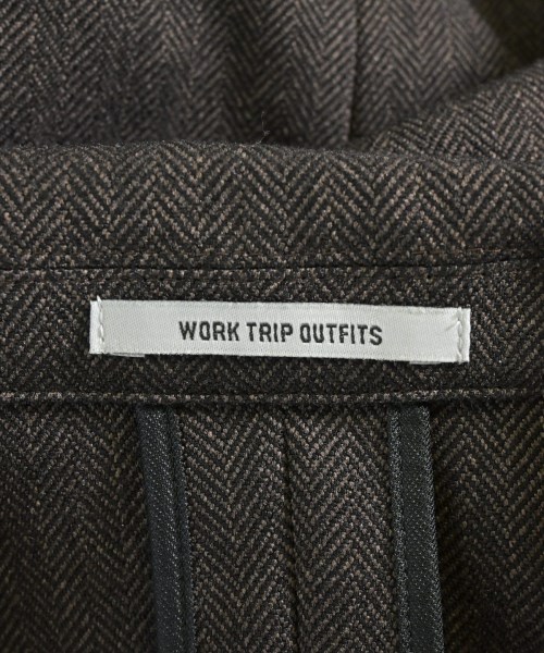 WORK TRIP OUTFITS GREENLABELRELAXING（ワークトリップアウトフィッツグリーンレーベルリラクシング）テーラードジャケット 茶 サイズ:XS メンズ/2200695118013