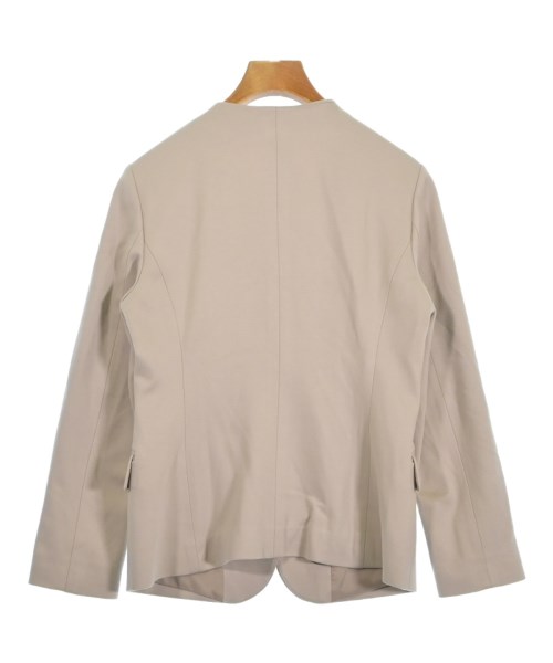 WORK TRIP OUTFITS GREENLABELRELAXING（ワークトリップアウトフィッツグリーンレーベルリラクシング）ノーカラージャケット ベージュ サイズ:M レディース/2200658511028