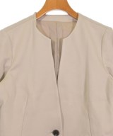 WORK TRIP OUTFITS GREENLABELRELAXING（ワークトリップアウトフィッツグリーンレーベルリラクシング）ノーカラージャケット ベージュ サイズ:M レディース/2200658511028