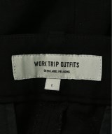 WORK TRIP OUTFITS GREENLABELRELAXING（ワークトリップアウトフィッツグリーンレーベルリラクシング）スラックス 黒 サイズ:L レディース/2200717981038