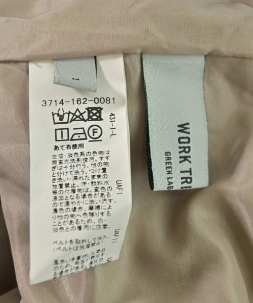 WORK TRIP OUTFITS GREENLABELRELAXING（ワークトリップアウトフィッツグリーンレーベルリラクシング）スラックス ベージュ サイズ:M レディース/2200717981045
