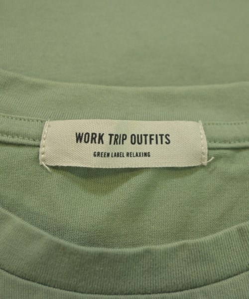 WORK TRIP OUTFITS GREENLABELRELAXING（ワークトリップアウトフィッツグリーンレーベルリラクシング）Tシャツ・カットソー 緑 サイズ:L メンズ/2200650597068