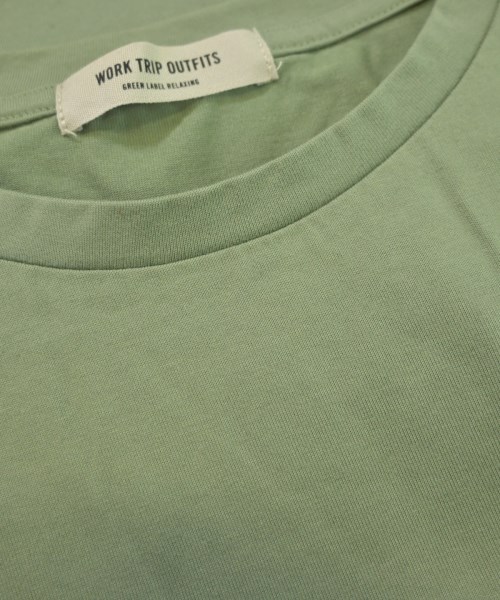 WORK TRIP OUTFITS GREENLABELRELAXING（ワークトリップアウトフィッツグリーンレーベルリラクシング）Tシャツ・カットソー 緑 サイズ:L メンズ/2200650597068