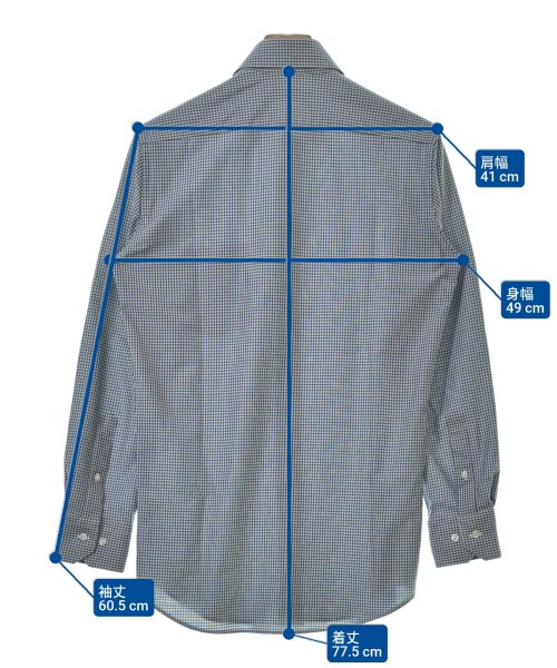 WORK TRIP OUTFITS GREENLABELRELAXING（ワークトリップアウトフィッツグリーンレーベルリラクシング）カジュアルシャツ グレー サイズ:M メンズ/2200652290110