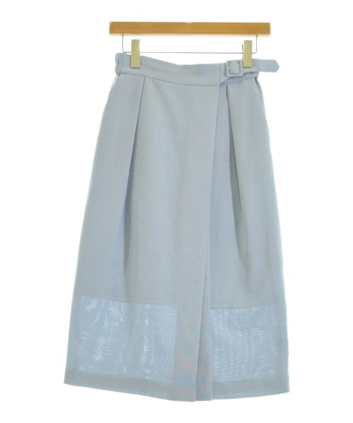 WORK TRIP OUTFITS GREENLABELRELAXING(ワークトリップアウトフィッツグリーンレーベルリラクシング)ロング・マキシ丈スカート 青 サイズ:M/2200650895010