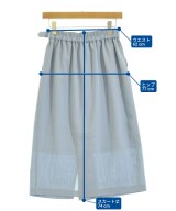 WORK TRIP OUTFITS GREENLABELRELAXING（ワークトリップアウトフィッツグリーンレーベルリラクシング）ロング・マキシ丈スカート 青 サイズ:M レディース/2200650895010