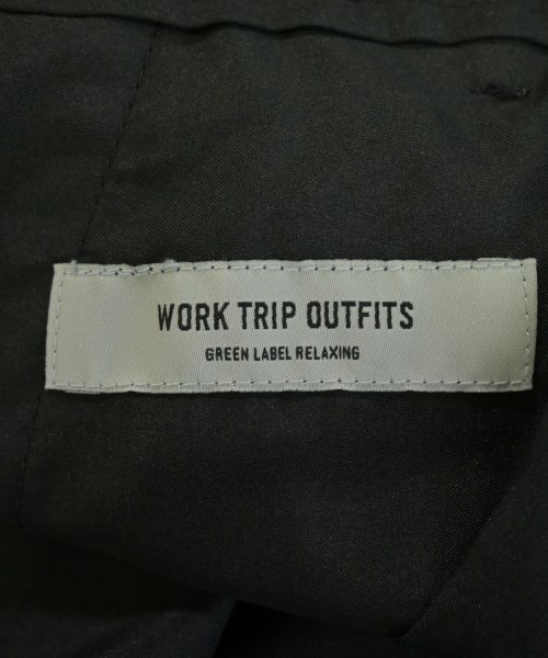 WORK TRIP OUTFITS GREENLABELRELAXING（ワークトリップアウトフィッツグリーンレーベルリラクシング）スラックス 黒 サイズ:M メンズ/2200727441058