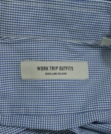 WORK TRIP OUTFITS GREENLABELRELAXING（ワークトリップアウトフィッツグリーンレーベルリラクシング）ドレスシャツ 青 サイズ:36(XS位) メンズ/2200724909025