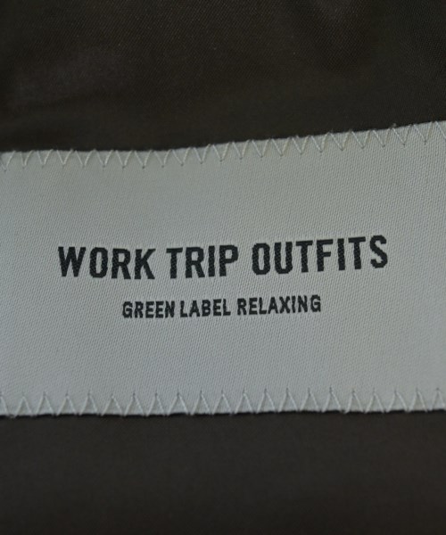 WORK TRIP OUTFITS GREENLABELRELAXING（ワークトリップアウトフィッツグリーンレーベルリラクシング）テーラードジャケット 茶 サイズ:S メンズ/2200730592037