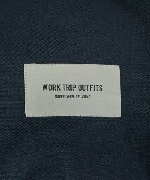 WORK TRIP OUTFITS GREENLABELRELAXING（ワークトリップアウトフィッツグリーンレーベルリラクシング）ノーカラージャケット 紺 サイズ:M レディース/2200728509030