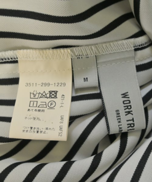 WORK TRIP OUTFITS GREENLABELRELAXING（ワークトリップアウトフィッツグリーンレーベルリラクシング）ブラウス 白 サイズ:M レディース/2200689314063