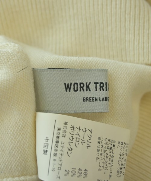 WORK TRIP OUTFITS GREENLABELRELAXING（ワークトリップアウトフィッツグリーンレーベルリラクシング）ニット・セーター 白 サイズ:-(XS位) レディース/2200684248073