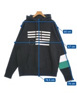 BLACK SCALE（ブラックスケール）パーカー 黒 サイズ:XXL メンズ/2200495561019