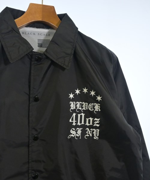 BLACK SCALE（ブラックスケール）ブルゾン 黒 サイズ:M メンズ/2200703675170