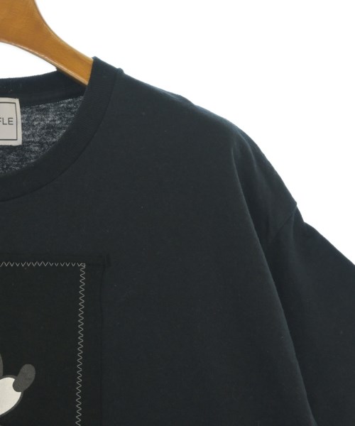 wiffle（ウィッフル）Tシャツ・カットソー 黒 サイズ:F レディース/2200676575545
