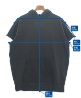 wiffle（ウィッフル）パーカー 黒 サイズ:F メンズ/2200660604046